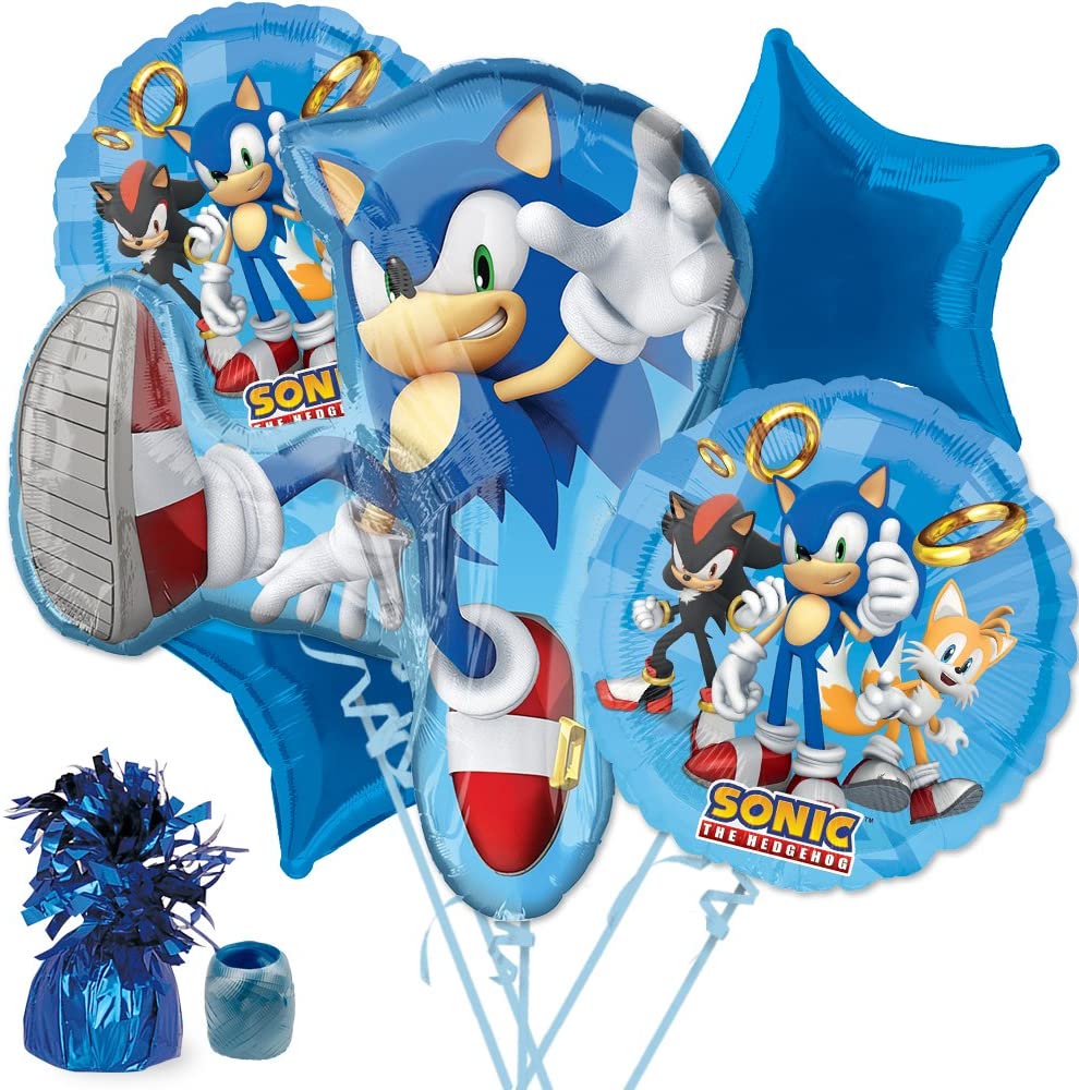 Detail Sonic The Hedgehog Balloon Bouquet Nomer 24