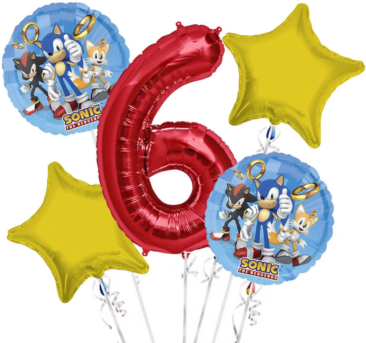 Detail Sonic The Hedgehog Balloon Bouquet Nomer 25