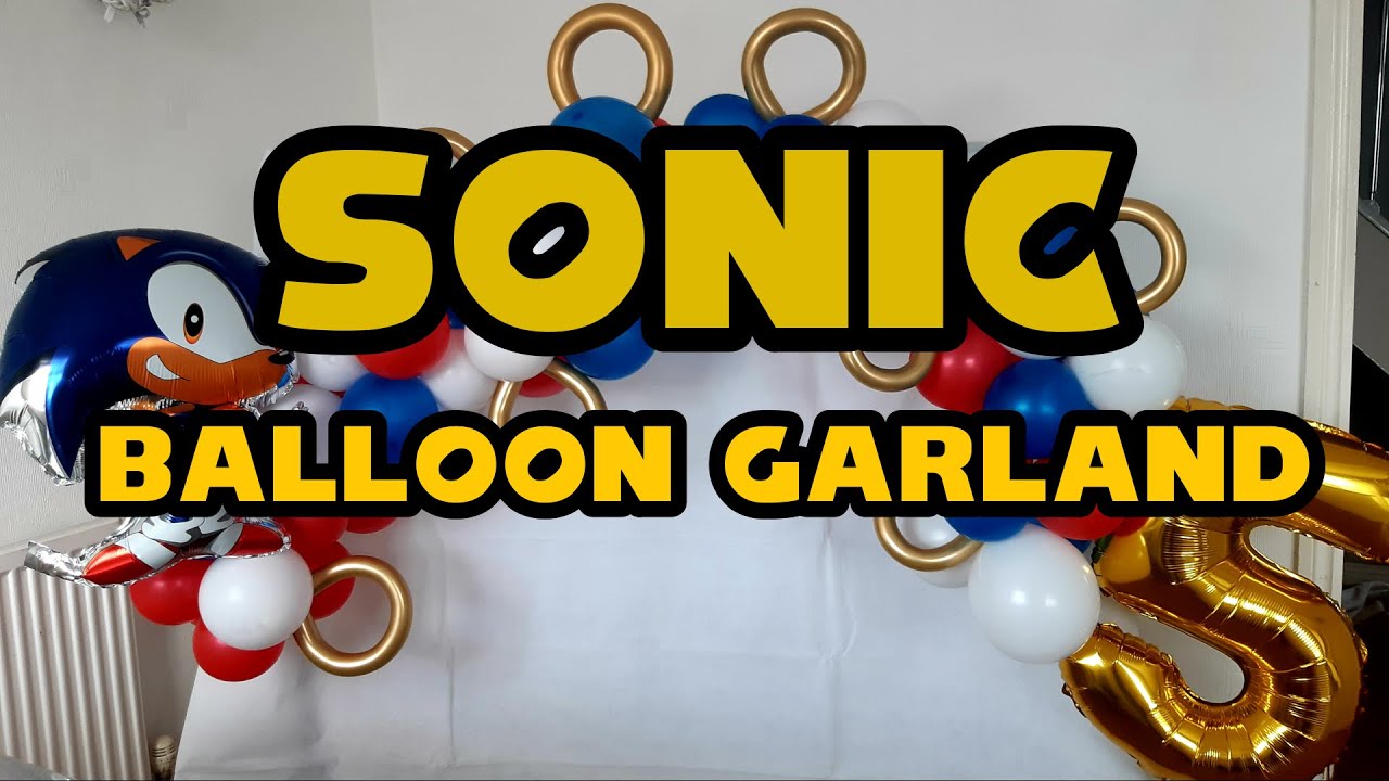 Detail Sonic The Hedgehog Balloon Bouquet Nomer 30