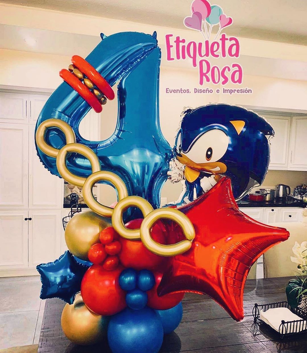 Detail Sonic The Hedgehog Balloon Bouquet Nomer 31