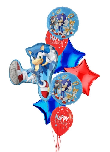 Detail Sonic The Hedgehog Balloon Bouquet Nomer 40