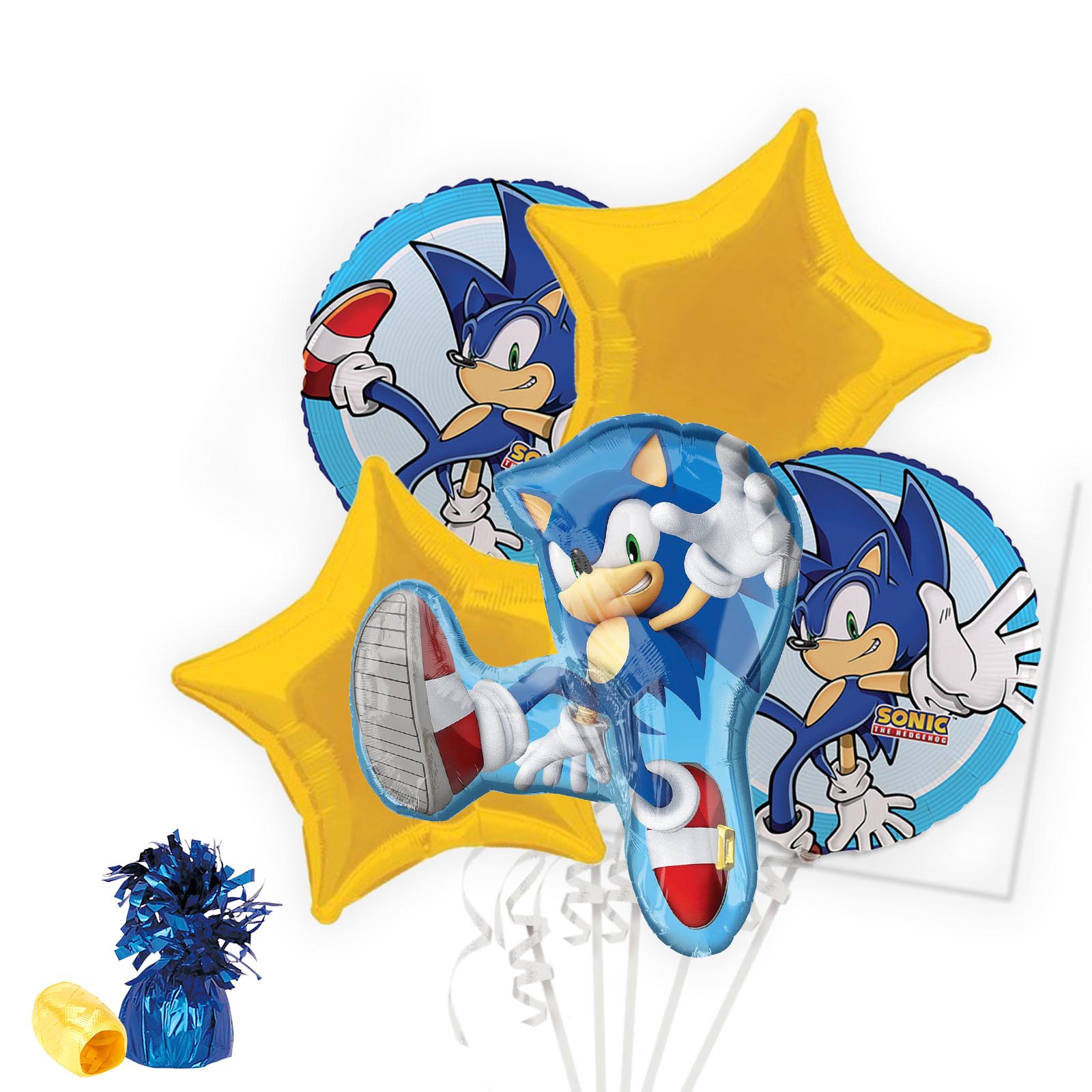 Detail Sonic The Hedgehog Balloon Bouquet Nomer 6