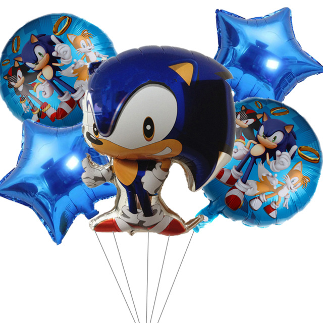 Detail Sonic The Hedgehog Balloon Bouquet Nomer 54