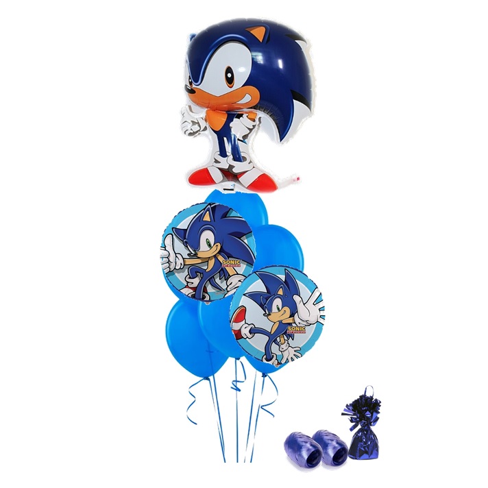 Detail Sonic The Hedgehog Balloon Bouquet Nomer 55