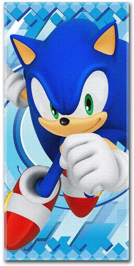 Detail Sonic The Hedgehog Bath Towel Nomer 7