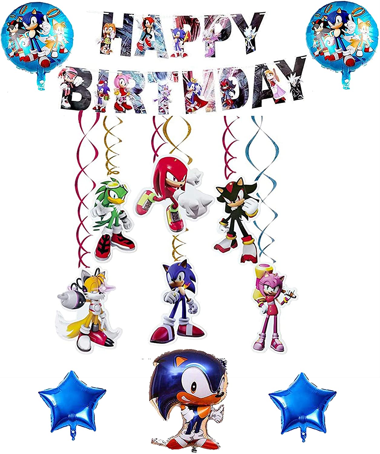 Detail Sonic The Hedgehog Birthday Banner Nomer 55