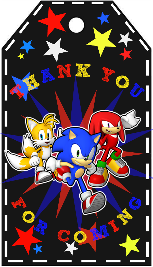 Detail Sonic The Hedgehog Birthday Banner Nomer 57