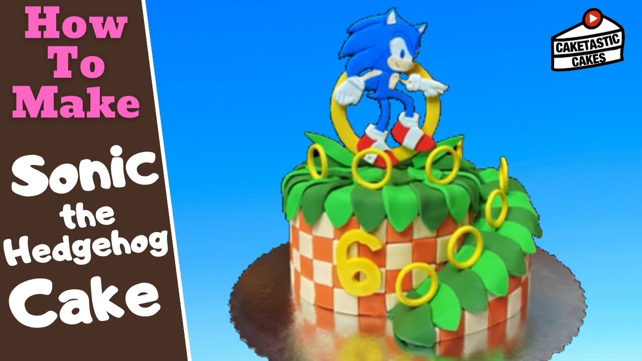 Detail Sonic The Hedgehog Cake Template Nomer 27