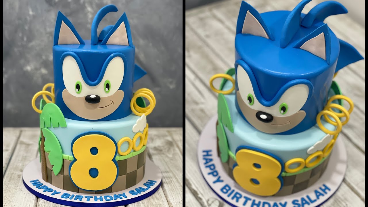 Detail Sonic The Hedgehog Cake Template Nomer 29