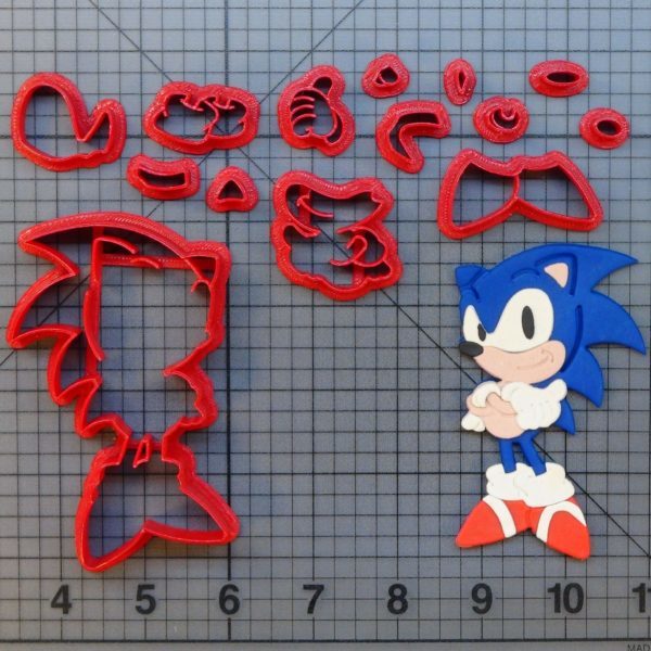 Detail Sonic The Hedgehog Cake Template Nomer 34