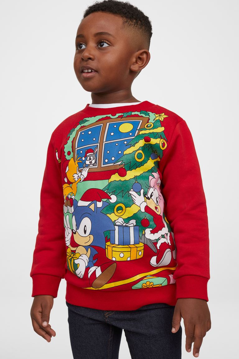 Detail Sonic The Hedgehog Christmas Sweater Nomer 12