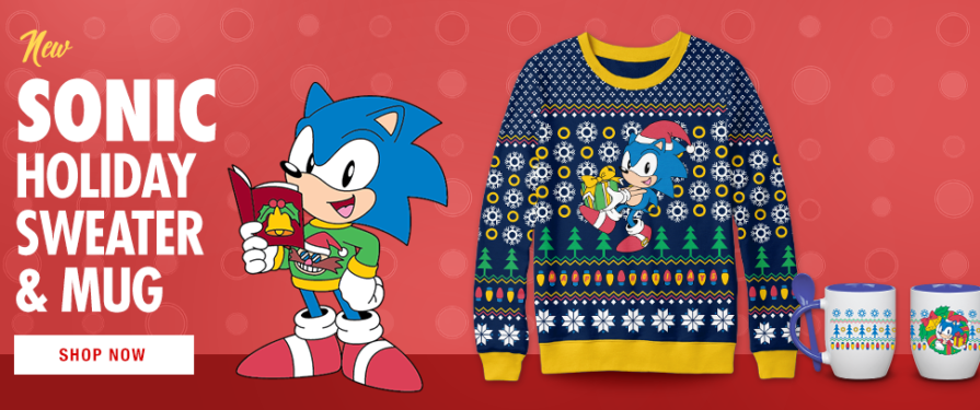 Detail Sonic The Hedgehog Christmas Sweater Nomer 22