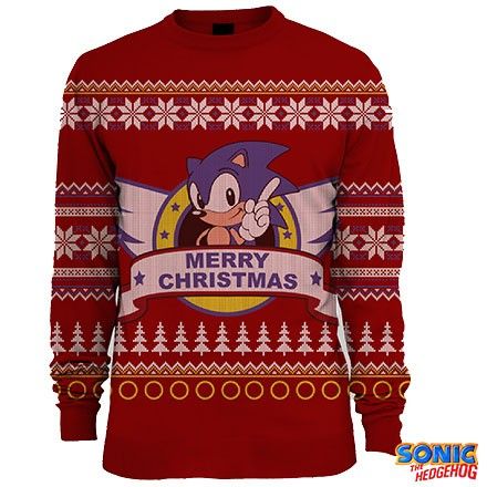 Detail Sonic The Hedgehog Christmas Sweater Nomer 25