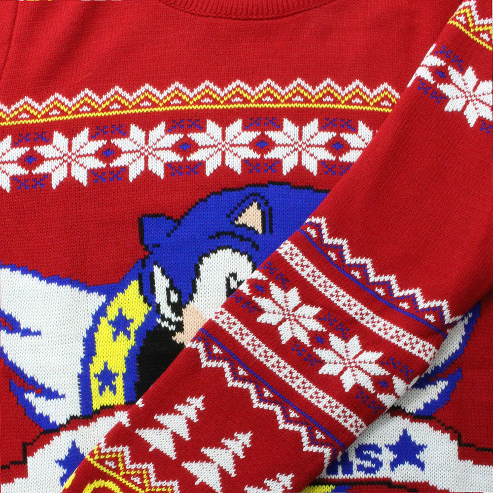 Detail Sonic The Hedgehog Christmas Sweater Nomer 33