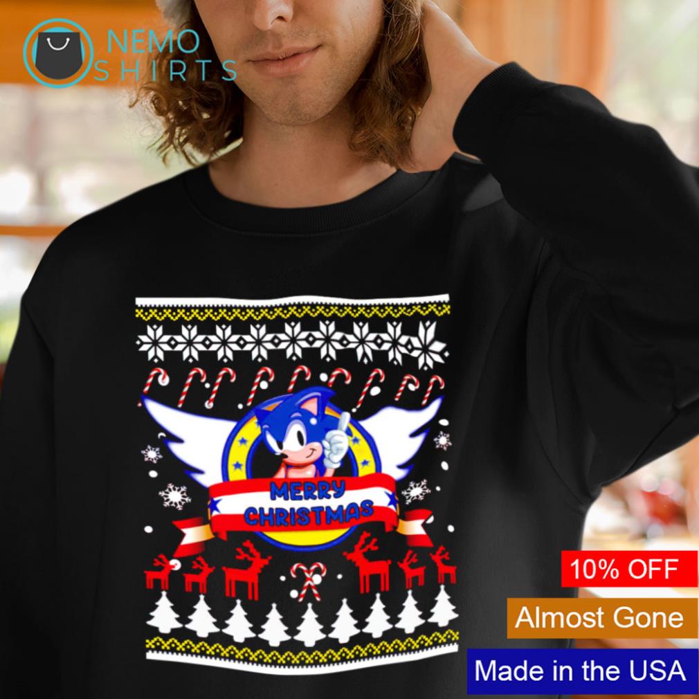 Detail Sonic The Hedgehog Christmas Sweater Nomer 34