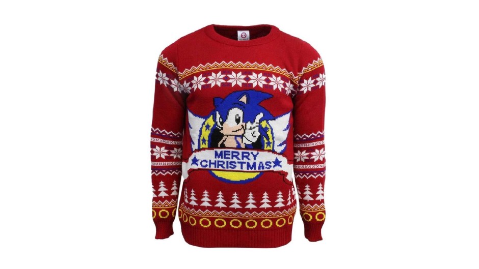 Detail Sonic The Hedgehog Christmas Sweater Nomer 35
