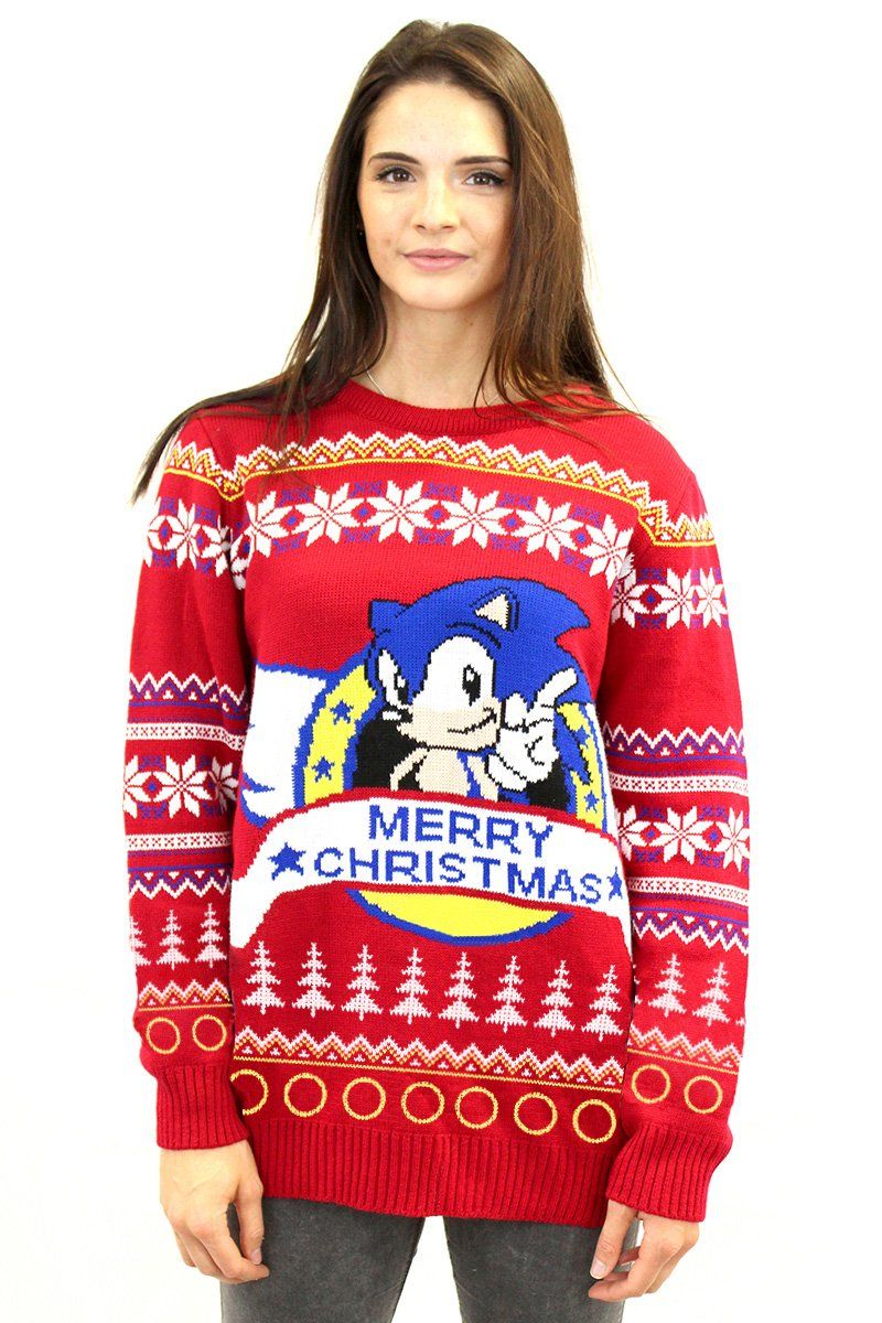 Detail Sonic The Hedgehog Christmas Sweater Nomer 44