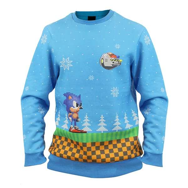 Detail Sonic The Hedgehog Christmas Sweater Nomer 6