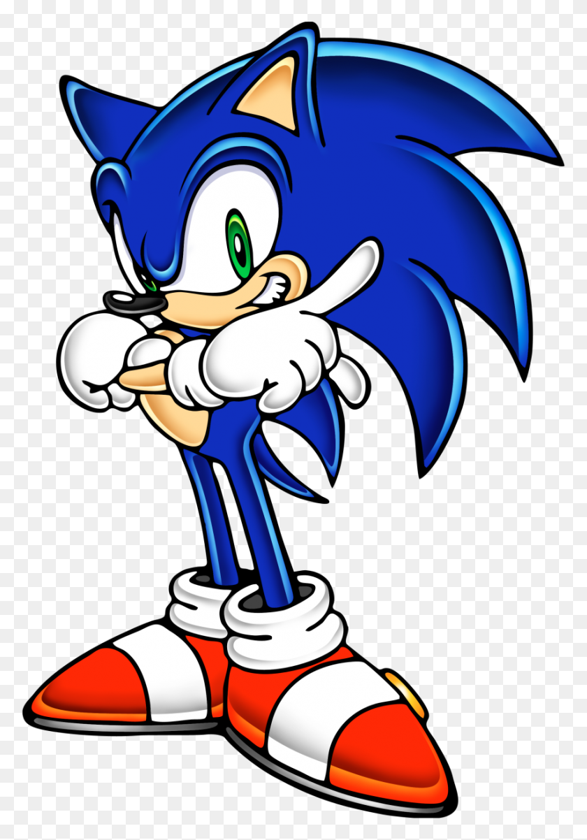Detail Sonic The Hedgehog Clipart Nomer 10