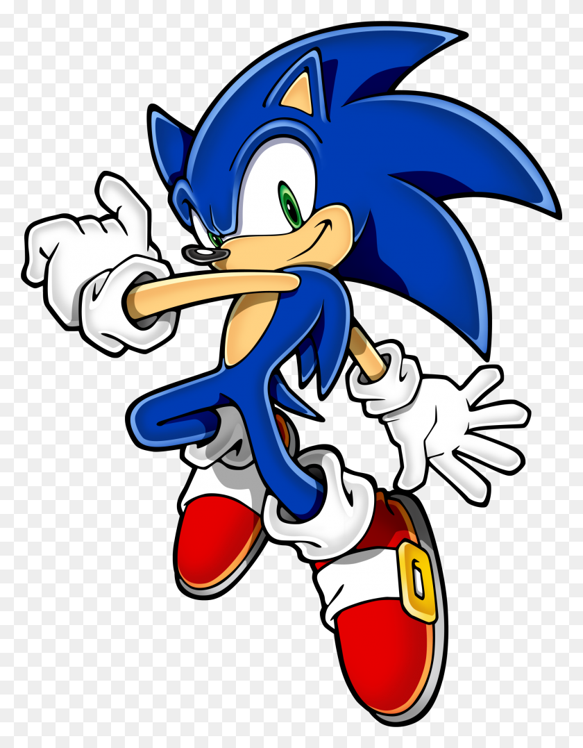 Detail Sonic The Hedgehog Clipart Nomer 6