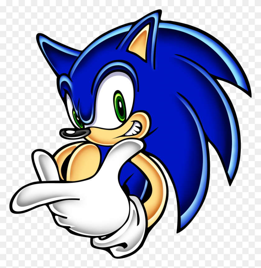 Detail Sonic The Hedgehog Clipart Free Nomer 26