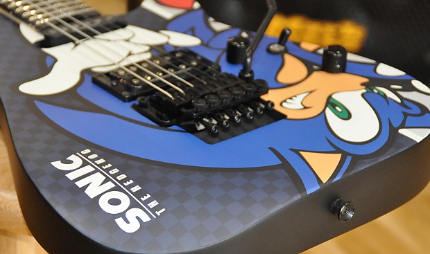 Detail Sonic The Hedgehog Electric Guitar Nomer 30