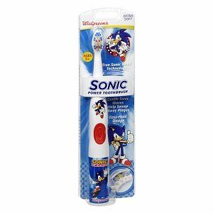 Sonic The Hedgehog Electric Toothbrush - KibrisPDR