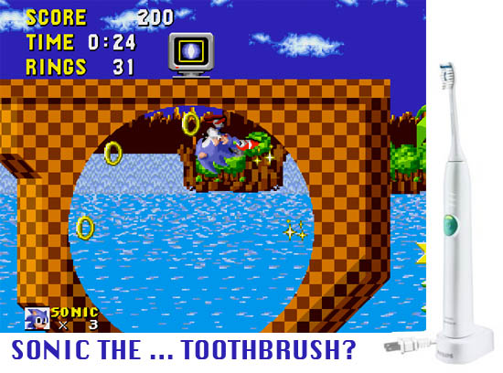 Detail Sonic The Hedgehog Electric Toothbrush Nomer 21