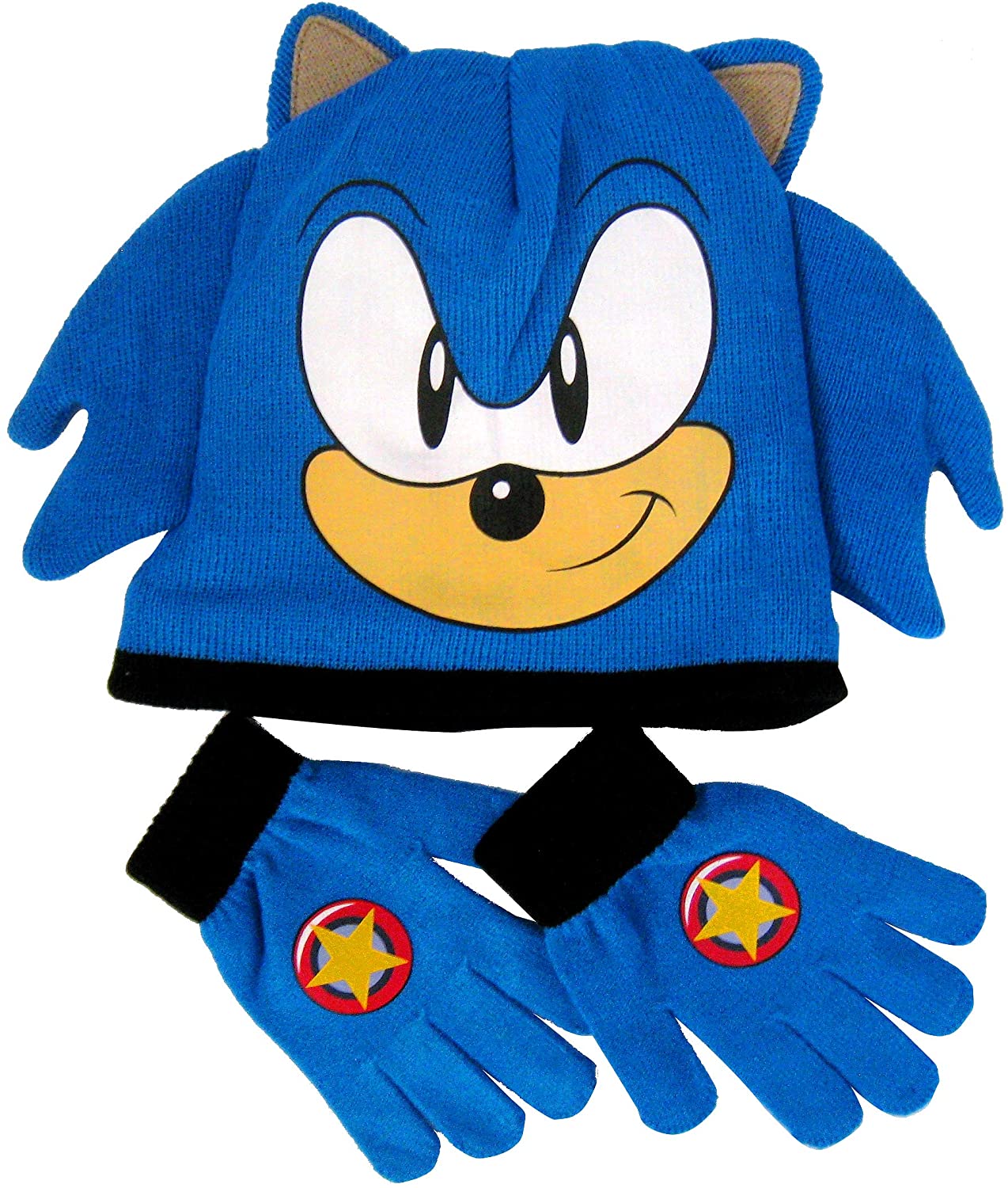 Detail Sonic The Hedgehog Hat And Gloves Nomer 17