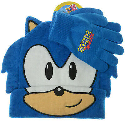 Detail Sonic The Hedgehog Hat And Gloves Nomer 4