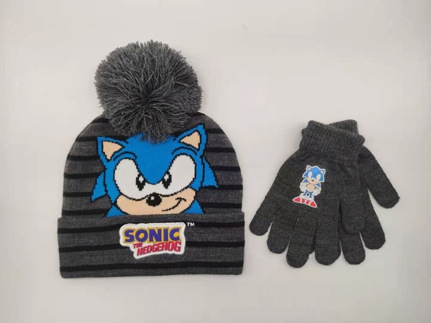 Detail Sonic The Hedgehog Hat And Gloves Nomer 36