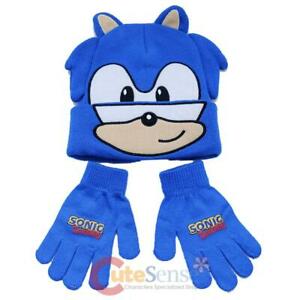 Detail Sonic The Hedgehog Hat And Gloves Nomer 8