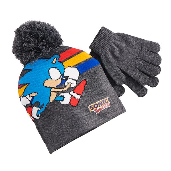 Detail Sonic The Hedgehog Hat And Gloves Nomer 10