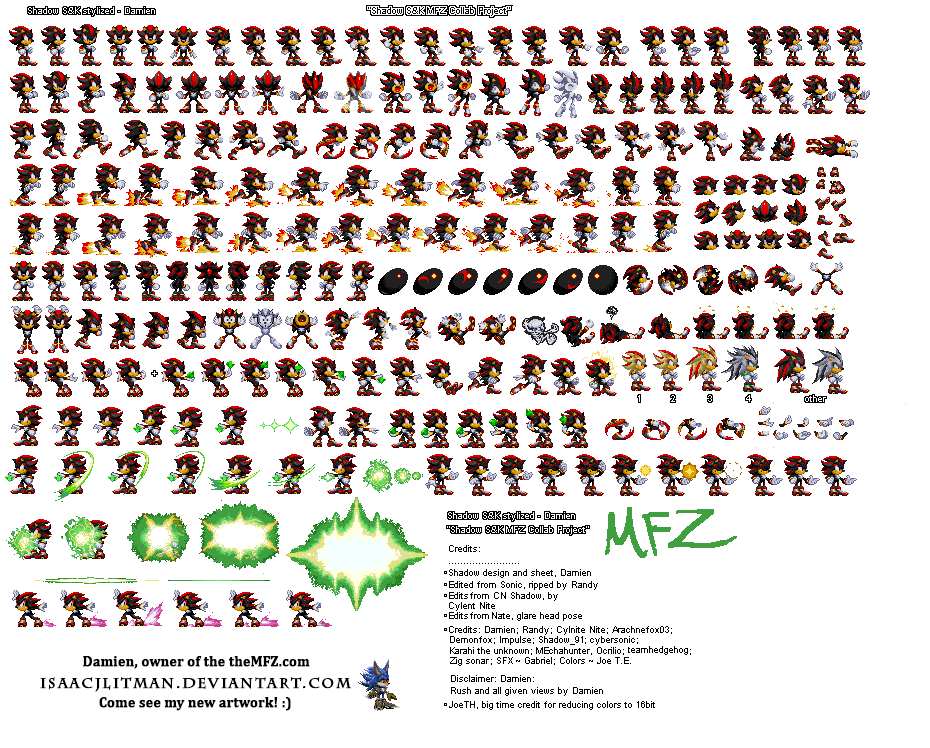 Detail Sonic The Hedgehog Sprite Sheet Nomer 56