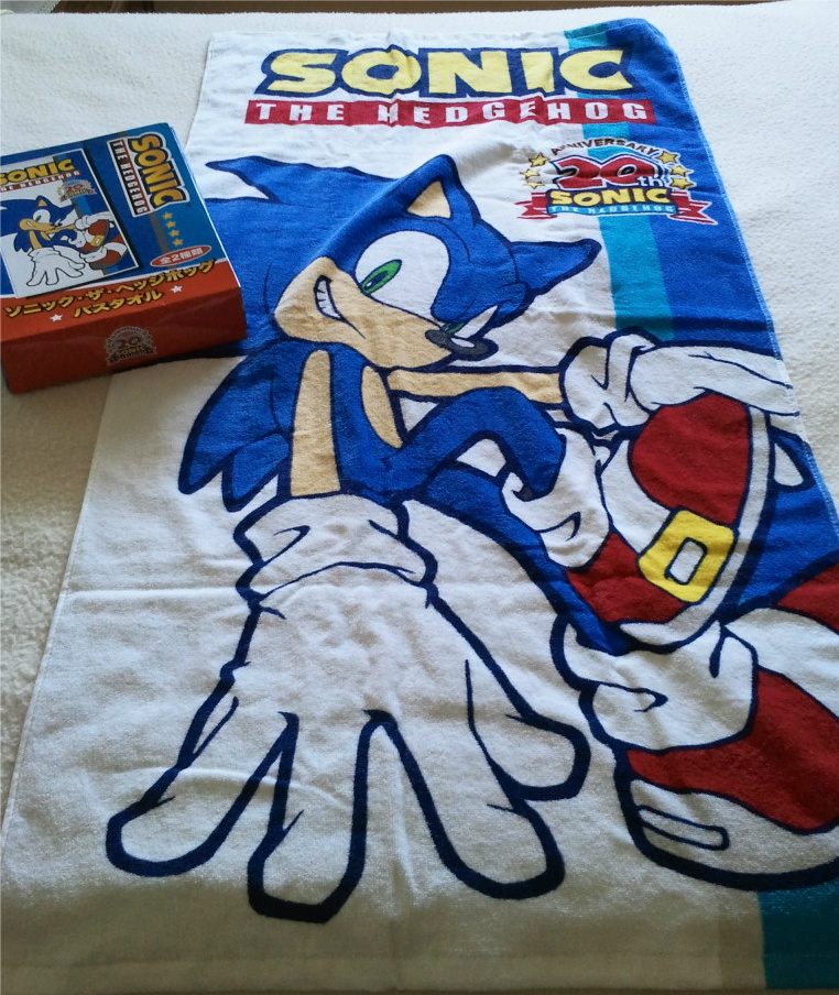 Detail Sonic The Hedgehog Towel Nomer 24