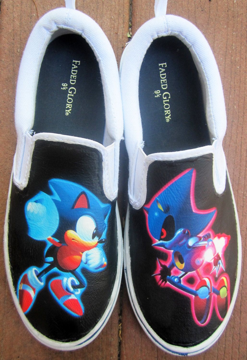 Detail Sonic The Hedgehog Vans Nomer 16