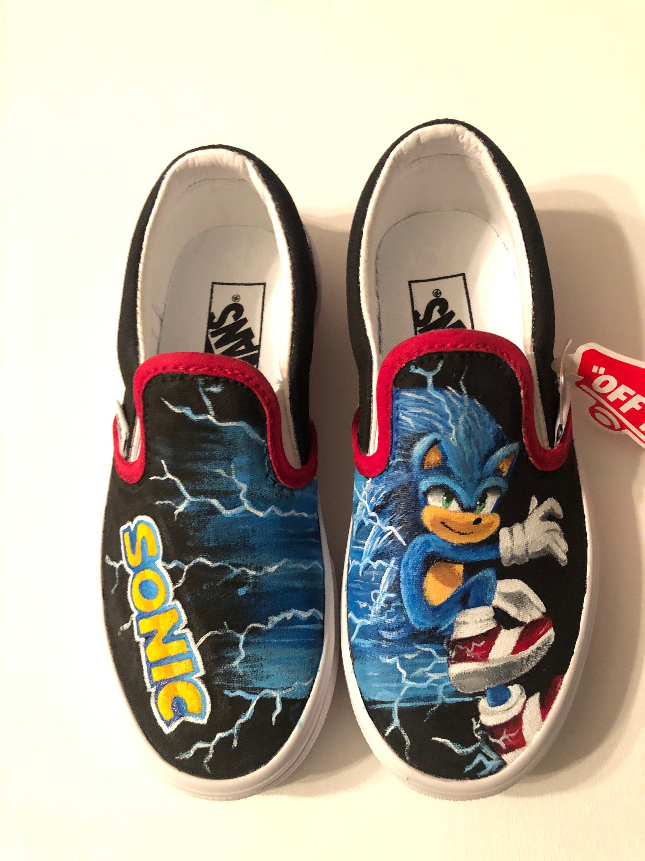 Detail Sonic The Hedgehog Vans Nomer 4