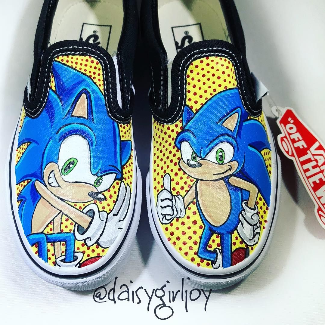 Detail Sonic The Hedgehog Vans Nomer 6