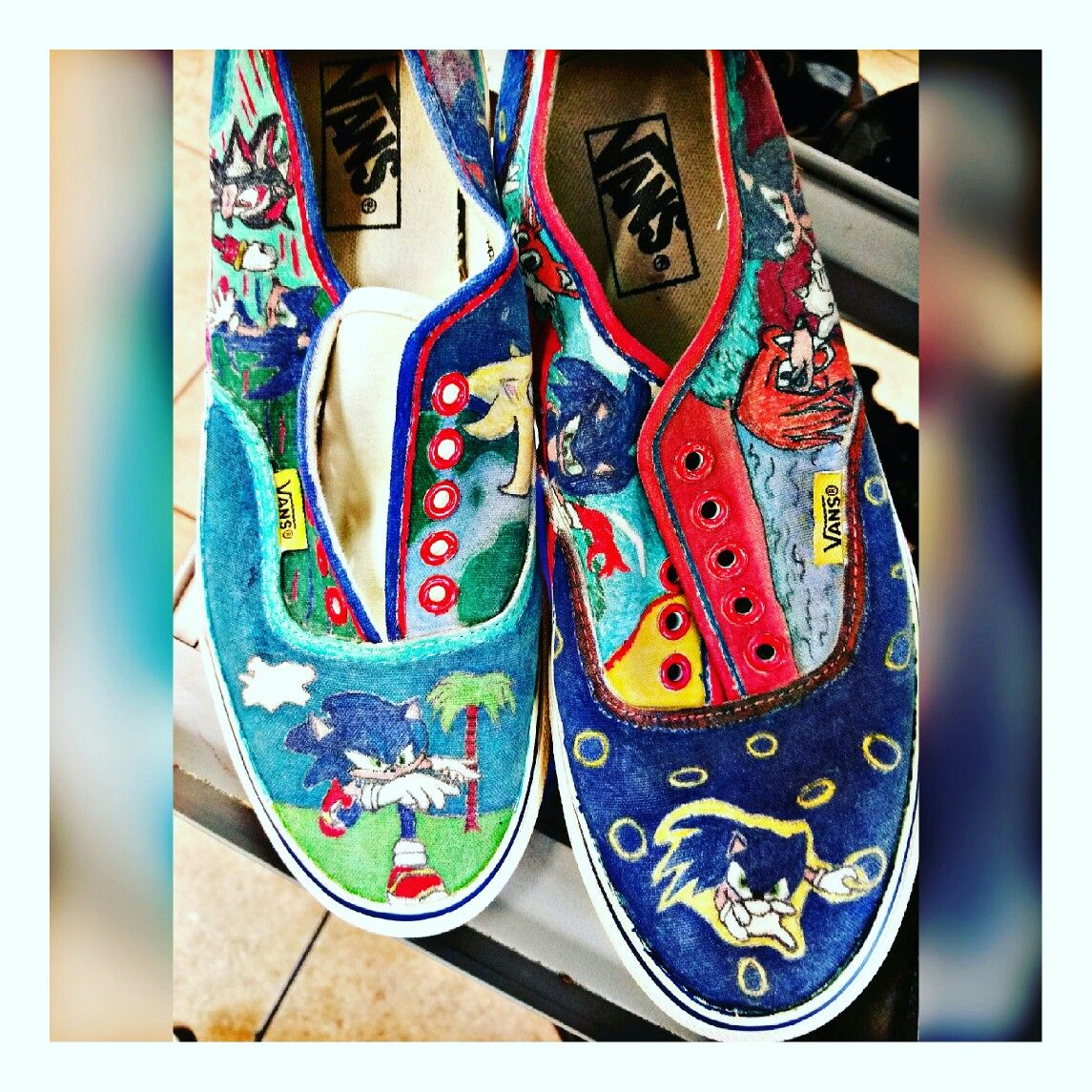 Detail Sonic The Hedgehog Vans Nomer 50