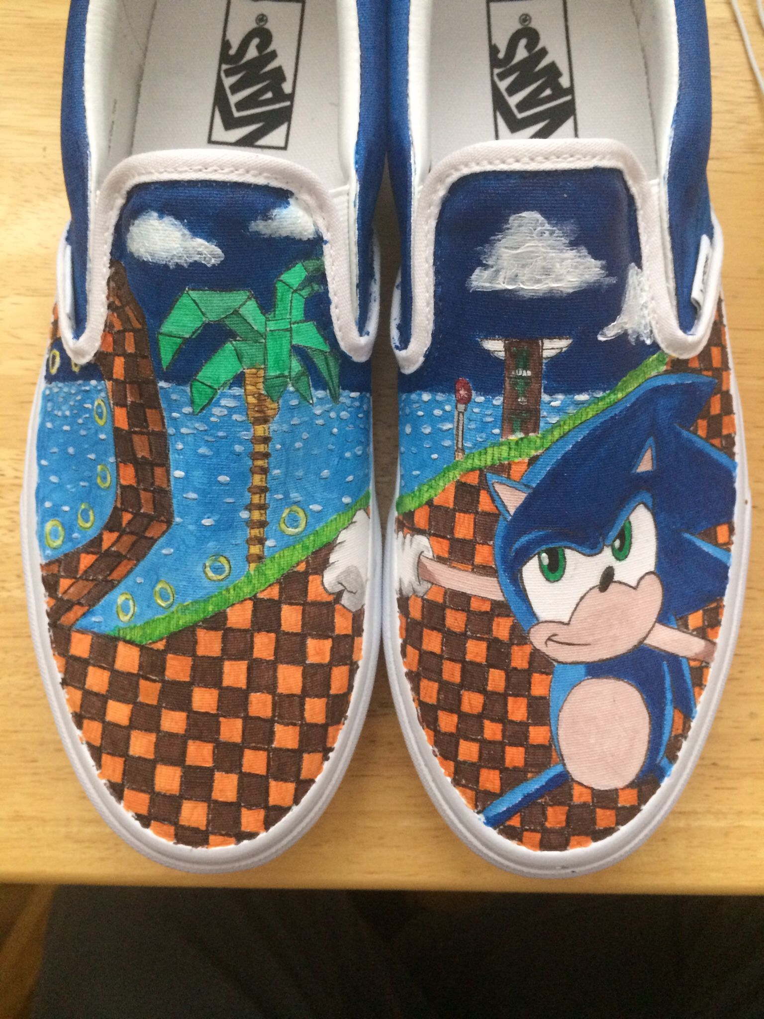 Detail Sonic The Hedgehog Vans Nomer 7