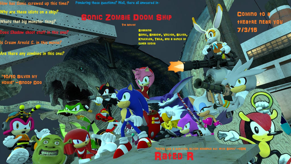 Detail Sonic Zombie Doom Ship Nomer 4