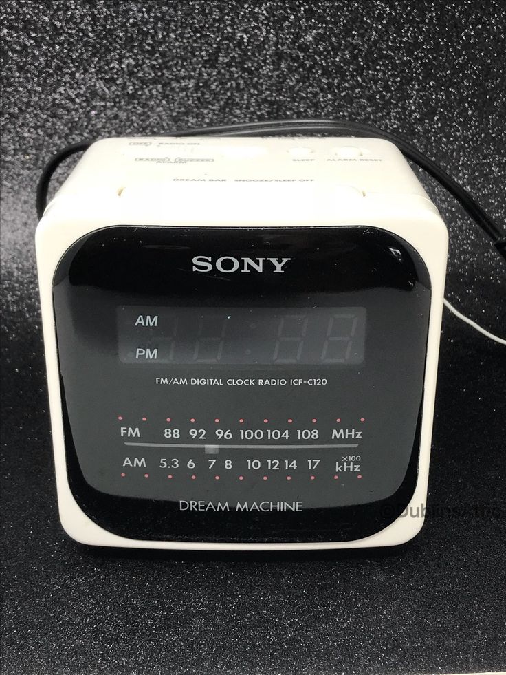 Detail Sony Cube Alarm Clock Nomer 34
