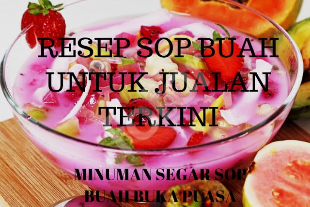 Detail Sop Buah Untuk Jualan Nomer 33