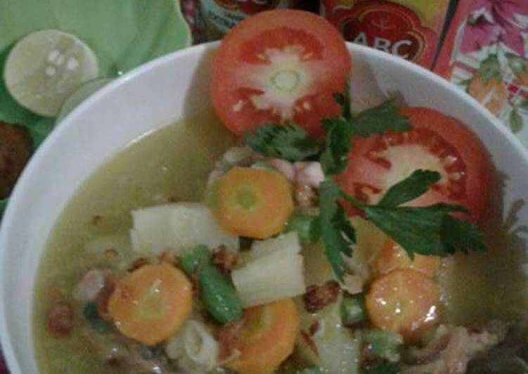 Detail Sop Singkong Kebun Sayur Nomer 7