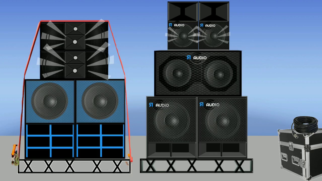 Detail Sound System Animasi Nomer 8