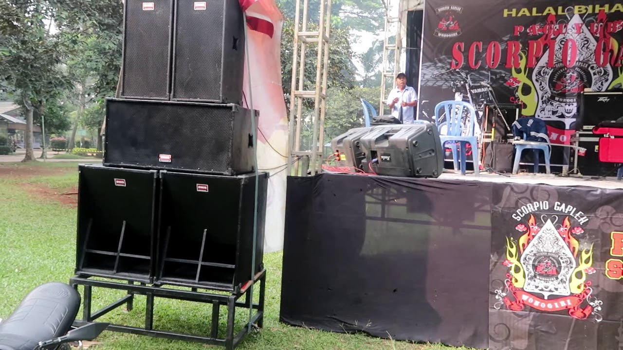 Detail Sound System Hajatan Kampung Nomer 2