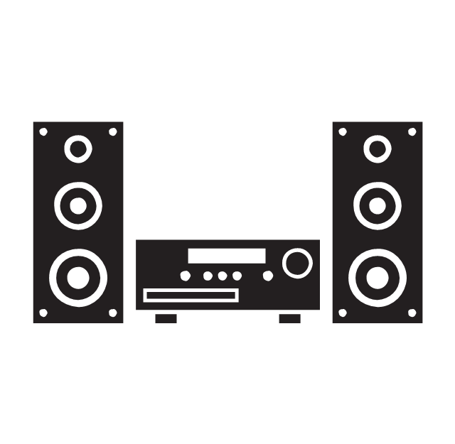 Detail Sound System Vector Png Nomer 23