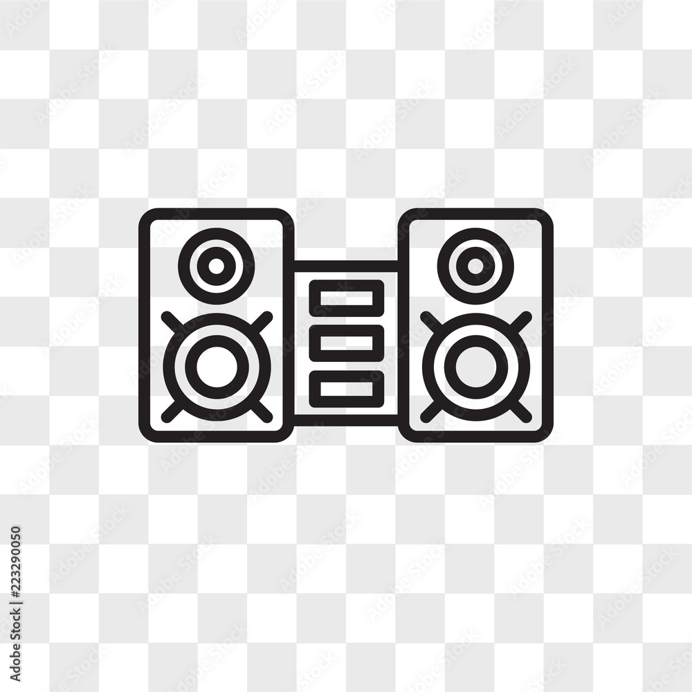 Detail Sound System Vector Png Nomer 27