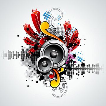 Detail Sound System Vector Png Nomer 48