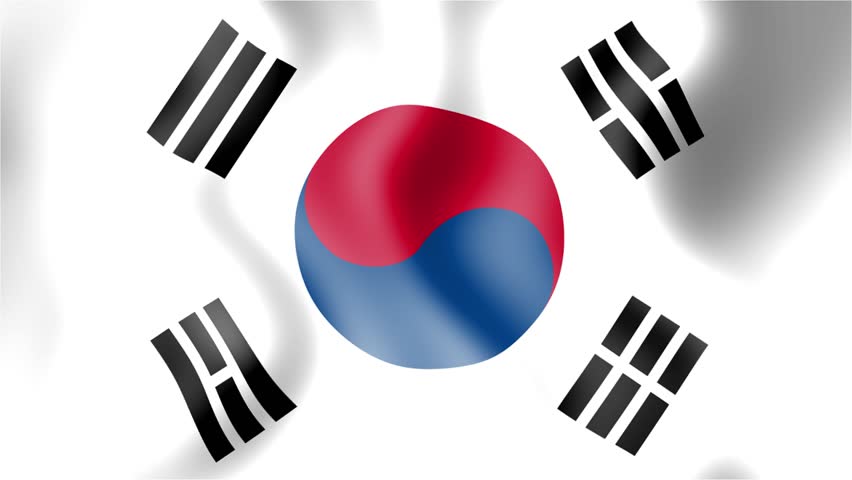 Detail South Korea Flag Hd Nomer 12